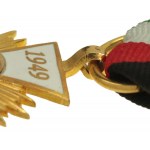 Kreuz und Miniatur der Union der unterdrückten Soldaten und Bergarbeiter (357)