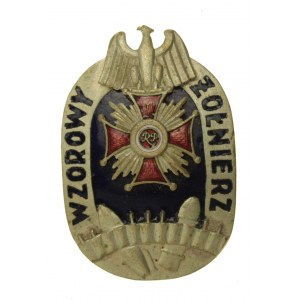 Wzorowy Żołnierz, Projekt odznaki wz 1946 (370)