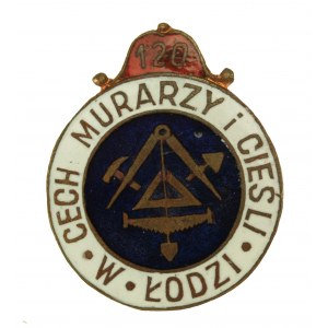 Badge of the Guild of Bricklayers and Carpenters in Lodz (10)