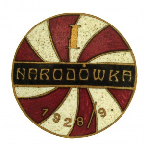 Odznaka I NARODÓWKA 1928/9 (16)
