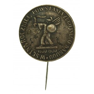 Odznaka W setną rocznicę Powstania zbrojnego narodu 1830-1930 (18)