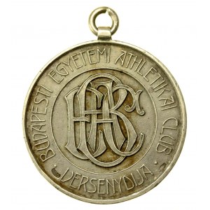 Medal sportowy z zawodów w Budapeszcie 1935. Srebro (35)