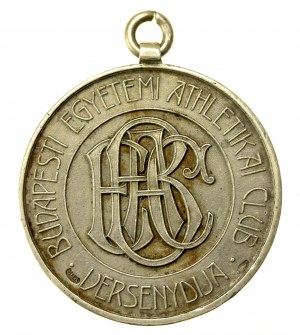 Sports medal from Budapest 1935 competition. silver (35)
