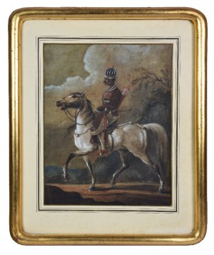 Aleksander ORŁOWSKI (1777-1832), Jeździec wschodni na koniu