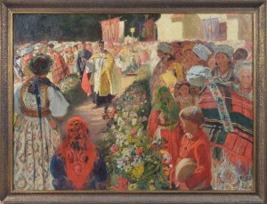 Włodzimierz TETMAJER (1862-1923), Matka Boska Zielna - Święcenie ziela,1907