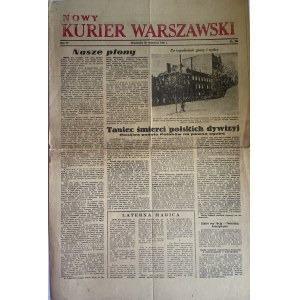 NOWY KURIER WARSZAWSKI 24 WRZEŚNIA 1944