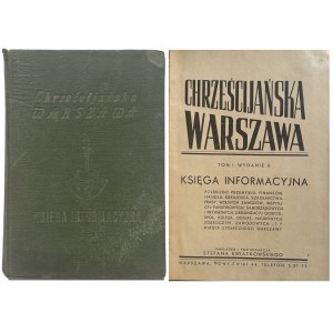 WARSAW INFORMATION BOOK FOR 1939