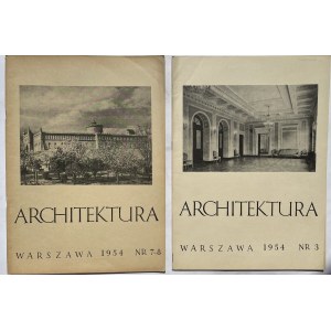 ARCHITEKTÚRA rok 1954