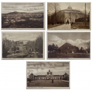 FIVE CARDS WITH VIEWS OF LVOV