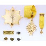 Venezuela Order of Francisco de Miranda II Class Full Set 1943