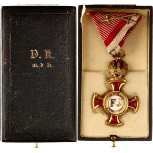 Austria - Hungary Merit Cross 1849 with Sword 1916