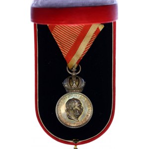 Austria - Hungary Military Merit Medal Signum Laudis 1890