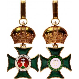 Austria - Hungary Order of Saint Stephen Comander Cross 1914 - 1918