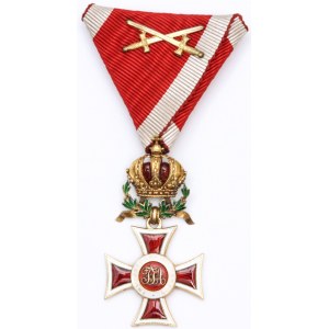 Austria - Hungary Order of Leopold Knight Cross with War Decoration 1860 -1914