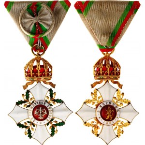 Bulgaria Civil Merit Order IV Class Officer 1891