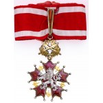 Czechoslovakia Order of the White Lion III Class Commander with Swords 1922