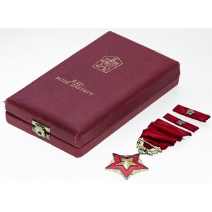 Czechoslovakia Order of the Red Banner I Class II Type 1960