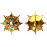 France Military and Hospitaller Order of Saint Lazarus of Jerusalem Grand Cross Set with Sach 20 -th Century