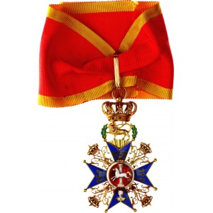 German States Braunschweig Haus Order of Henry the Lion Commander Cross 1880