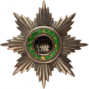 German States Hessen-Darmstadt Order of the Ludwig Grand Cross Breast Star 1807