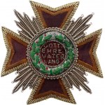 German States Hessen-Darmstadt Order of the Ludwig Embroidered Commander Breast Star 1831 - 1855
