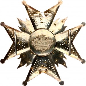 German States Limburg Four Kings Orden Grand Cross Breast Star 1850