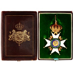 German States Saxon Duchies Saxe-Ernestine House Order Commander Cross 1864 - 1935