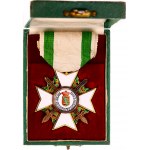 German States Saxony Order of Civil Merit Knight Gold Cross I Class with Sword 1866