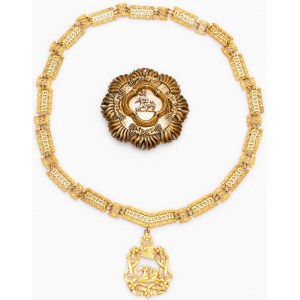 Italy Order of the Annunciation Small Collar with Badge and Star 1362 R3