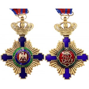 Romania Orden of the Star of Romania Commander Cross Ic Type 1877 - 1932