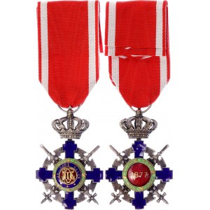 Romania Orden of the Star of Romania Knight Cross with Swords IIb Type 1932 - 1947