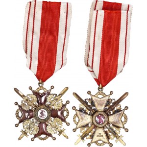 Russia Order of Saint Stanislaus III Class with Swords 1917