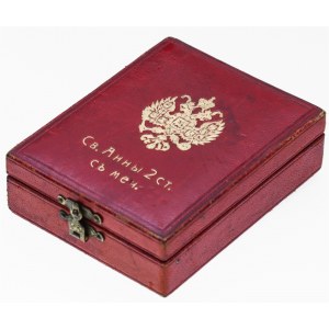 Russia Original Box for Order of Saint Anna II Class 19 - 20 th Century