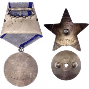 Russia - USSR 2 Awards by One Person 1945