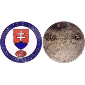 Slovakia Executive Police Body Badge 1939 - 1945