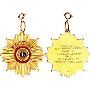 World International Lions President Award 2003 - 2004