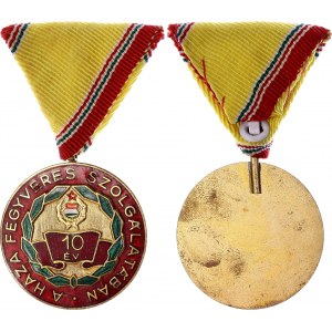 Hungary Medal for 10 Years of Service in the Armed Forces 1966 - 1990