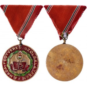 Hungary Medal for 15 Years of Service in the Armed Forces 1966 - 1990