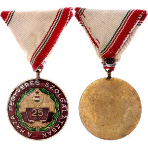 Hungary Medal for 25 Years of Service in the Armed Forces 1966 - 1990