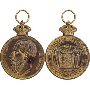 Belgium Honour Medal Sauveteurs D’Anvers 19 - 20 th Century