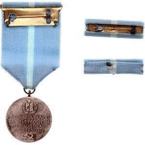 Czechoslovakia Medal for Volunteer Work for Socialist Society 1970 -th