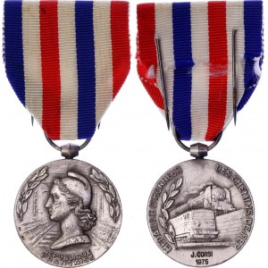 France Railway Medal of Honor III Class for 25 Years of Service 1975