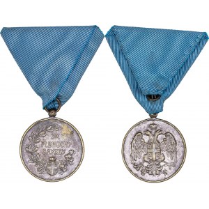 Serbia Zeal Gold Class Medal 1913