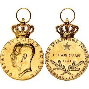 Sweden Medal of Merit for the Swedish Red Star 1931