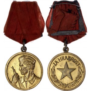 Yugoslavia Medal for Bravery I Type 1943