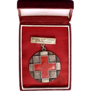 Yugoslavia Silver Red Cross Badge 1950 -th