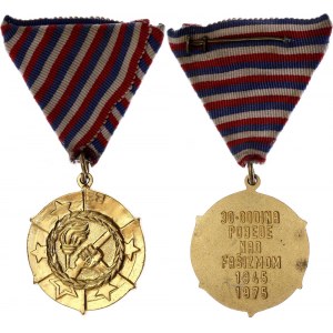 Yugoslavia Medal 30 Years of Victory over Fascism 1975