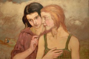 Wlastimil Hofman (1881 Praga - 1970 Szklarska Poręba), Dwie dziewczyny