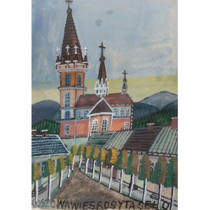 Nikifor Krynicki (1895 Krynica Zdrój - 1968 Folusz), kostel