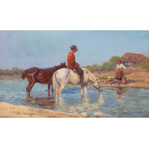 Adam Setkowicz (1875 Kraków - 1945 dort), Am Wasser